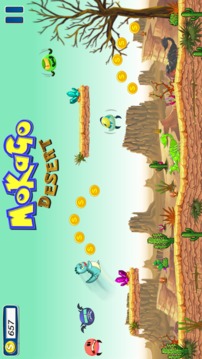 Dinosaur MOKA GO running game游戏截图5