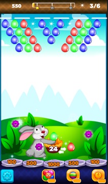 Easter Bunny Egg Shooter游戏截图4