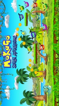 Dinosaur MOKA GO running game游戏截图3