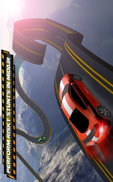 极端的涡轮增压赛车特技游戏截图4