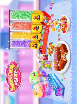 甜蜜糖果铺子-美味食品烹饪游戏截图4