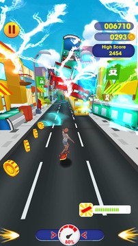 3D Roller Run Soy Lunaa游戏截图5