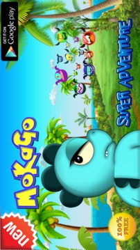 Dinosaur MOKA GO running game游戏截图1