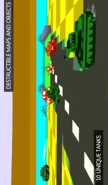 Blocky Tank Wars游戏截图3
