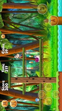 Popaye Spinach Man Jungle Game游戏截图1