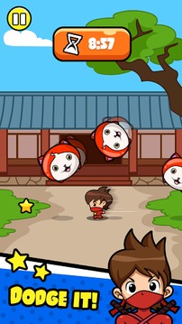 Challenge yokai ninja training游戏截图2