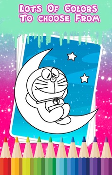 Coloring Book For Doraemon *游戏截图4