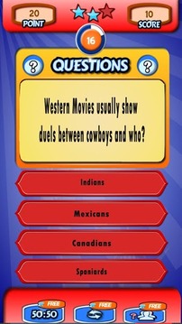 Movies Trivia Quiz : Western游戏截图2