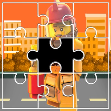 Jigsaw For Fireman Games游戏截图1