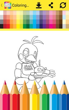 Coloring Game for Five Nights游戏截图2