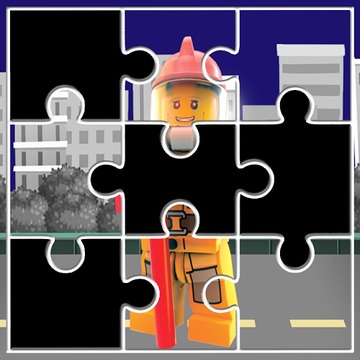 Jigsaw For Fireman Games游戏截图3