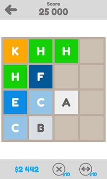 Letters 2048: Amazing Alphabet游戏截图5