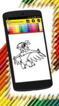 Coloring Book for Pokemo Monsters游戏截图5