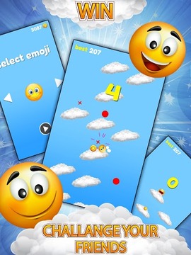 Emoji Sliding: jumping down游戏截图2