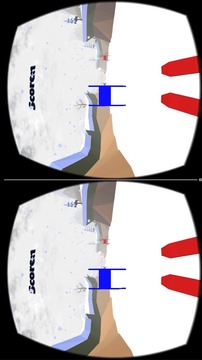 SKI MASTER VR cardboard skiing游戏截图5