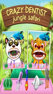 Crazy Dentist jungle safari游戏截图1