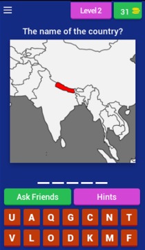 Quiz Country on Map游戏截图3