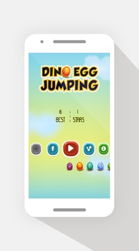 Dino Egg Jumping游戏截图1