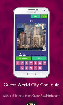 Guess World City Cool quiz游戏截图1