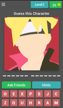 Guess the Boruto Character游戏截图3