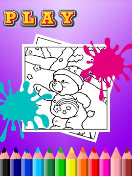 Magic Bears Coloring Game游戏截图1