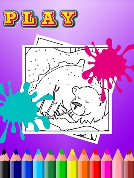 Magic Bears Coloring Game游戏截图2