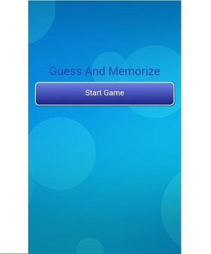 Guess And Memorize游戏截图1