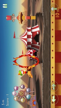 Circus Lion Ring Jump游戏截图3