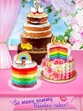 Wedding Rainbow Cake游戏截图1