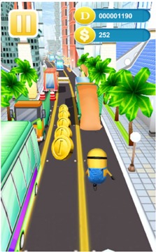 Crazy Minion Run游戏截图1