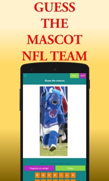 Guess the Mascot NFL游戏截图2