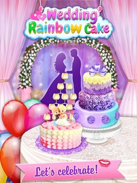 Wedding Rainbow Cake游戏截图4