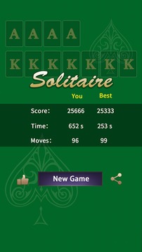 Solitaire-Klondike Classic游戏截图1