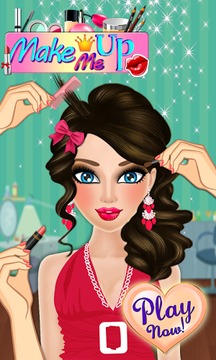 Make Me Up - Girls Game游戏截图1