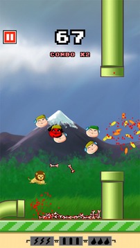 Flappy Pimba Crush游戏截图1