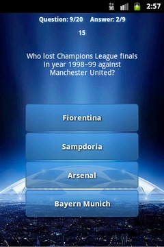 Champions Football League Quiz游戏截图2