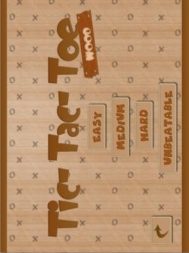 TicTacToe Wood Free游戏截图3