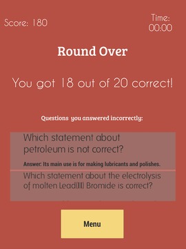 IGCSE Science Pop Quiz游戏截图1