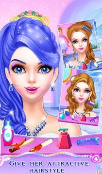 Ice Doll Makeup Fashion Salon游戏截图4