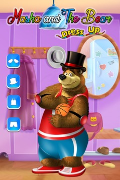 Masha dress up Game游戏截图2
