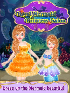 Royal Mermaid Princess Salon游戏截图5