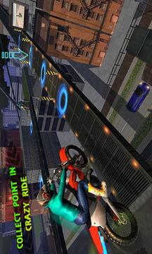 City Rooftop Bike Stunt Rider游戏截图3