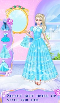 Ice Doll Makeup Fashion Salon游戏截图5