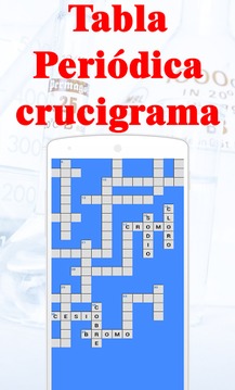 Tabla Periódica Crucigrama游戏截图2