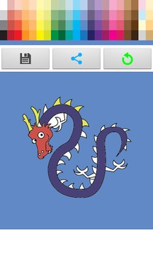 Coloring Dragon Book游戏截图5