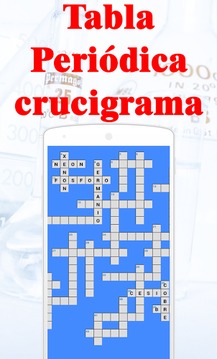 Tabla Periódica Crucigrama游戏截图1