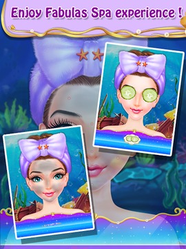 Royal Mermaid Princess Salon游戏截图3