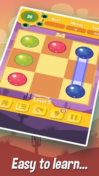 Connect Pipes: Match Dots Free游戏截图1