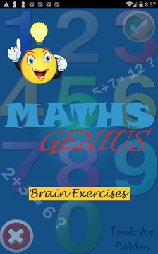 Maths Genius (Maths Games for)游戏截图1