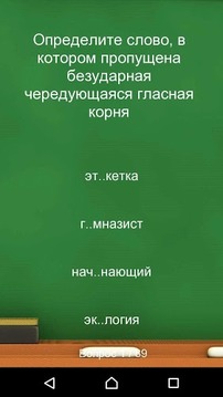 ЕГЭ 2017 Русский язык游戏截图2